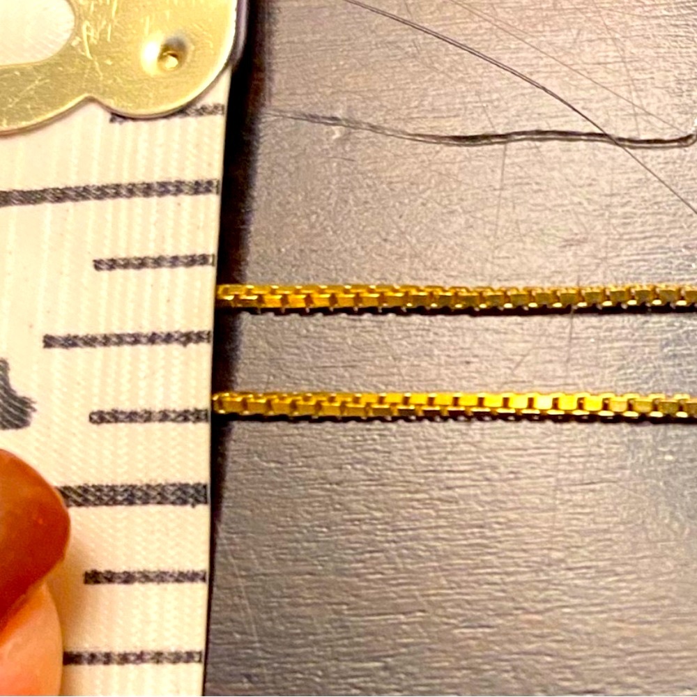14kt gold chain - Picture 4 of 4